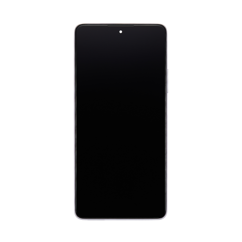 Xiaomi 11T Display And Digitizer With Frame Moonlight White OEM
