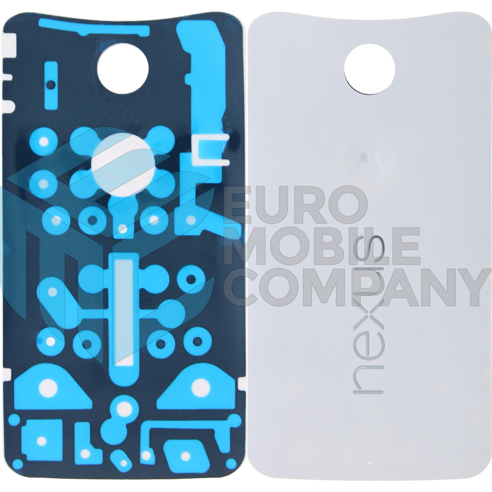 Motorola Nexus 6 Battery Cover - White