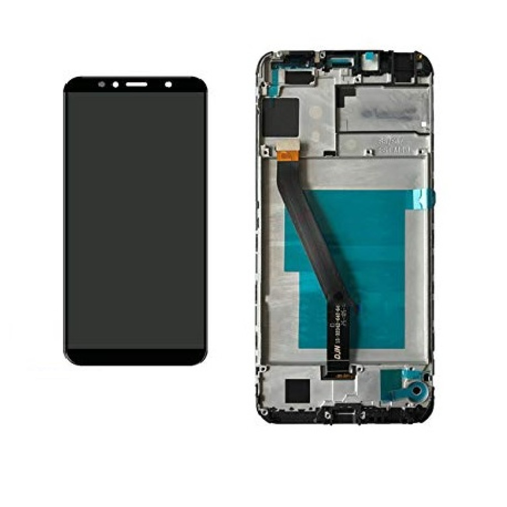 Huawei Honor 7A (AUM-AL00) Display + Digitizer With Front Frame - Black