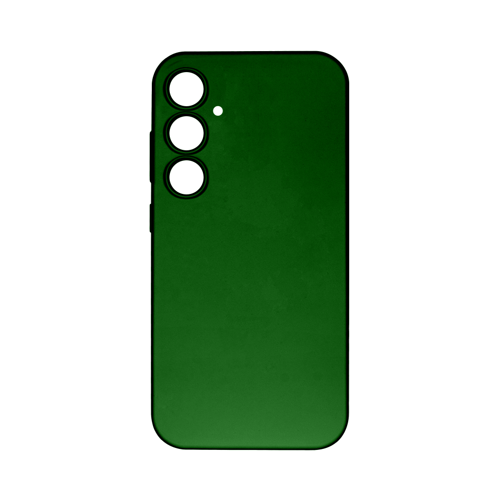 Rixus For Samsung Galaxy S24 Plus 5G S926B Soft TPU Phone Case With MagSafe Dark Green
