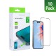 Rixus Clear HD Full Curved Edge Tempered Glass For iPhone 15 (10-Pack)