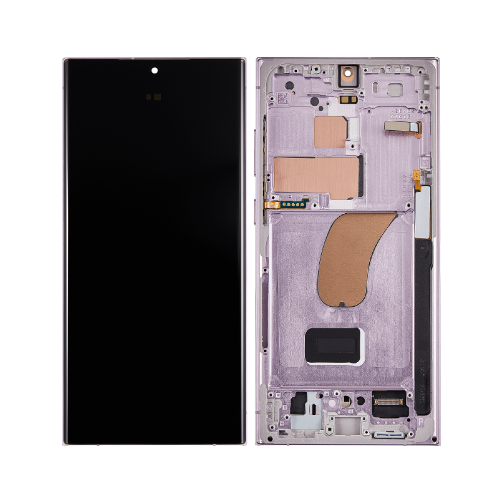 Samsung Galaxy S23 Ultra (SM-S918B) (GH82-30466D) Display Complete (No Front Camera) - Lavender