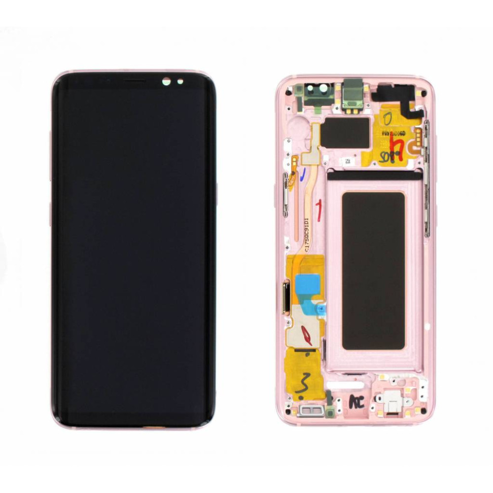 Samsung Galaxy S8 (SM-G950F)  Display + Digitizer + Frame GH97-20457E Pink