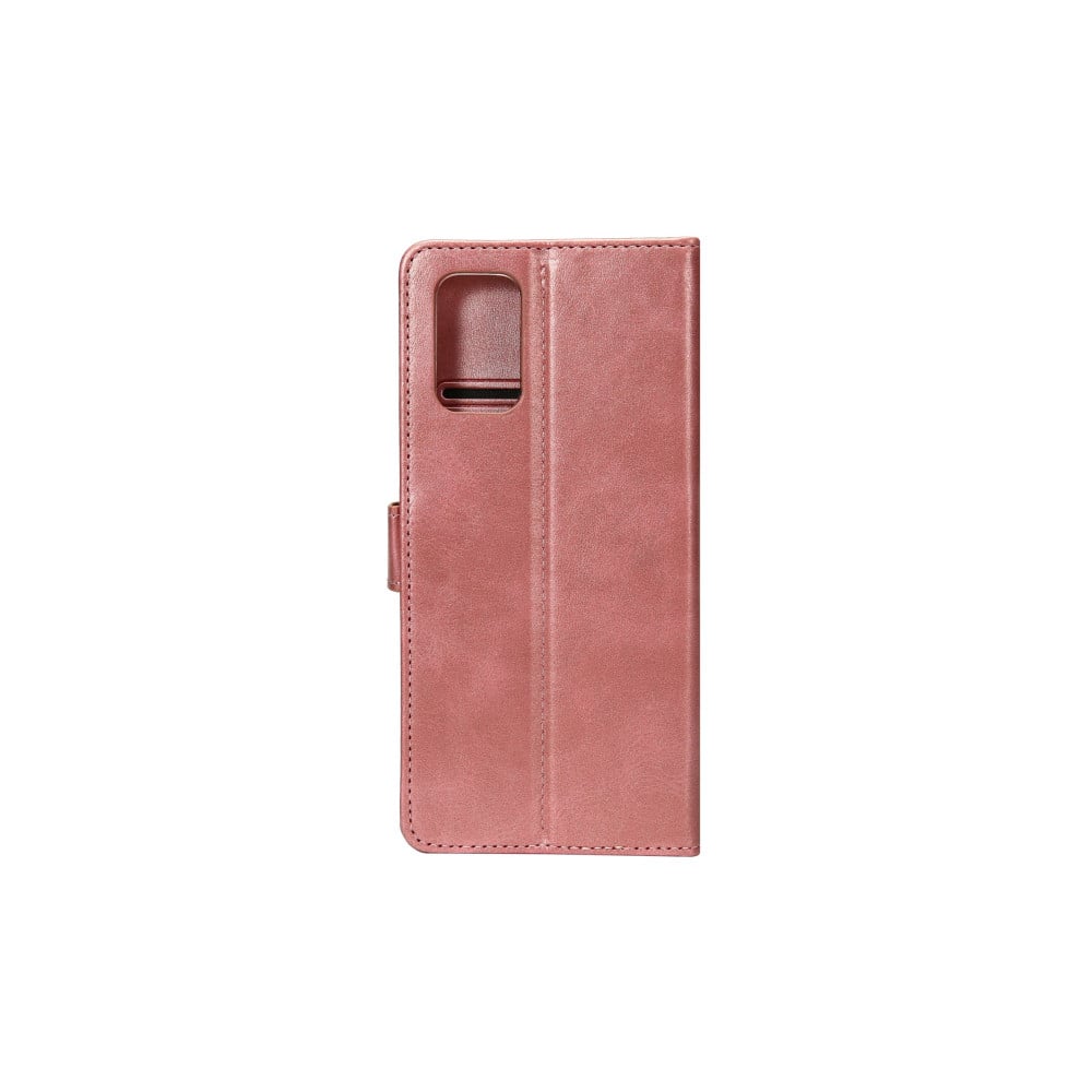 Rixus Bookcase for Samsung Galaxy A71 (SM-A715F) - Pink