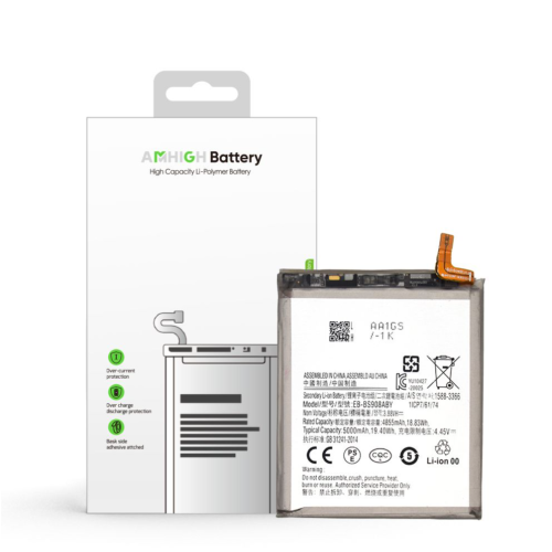 For Samsung Galaxy S22 Ultra (SM-S908B) Battery EB-BS908ABY - 5000mAh (AMHigh Premium)