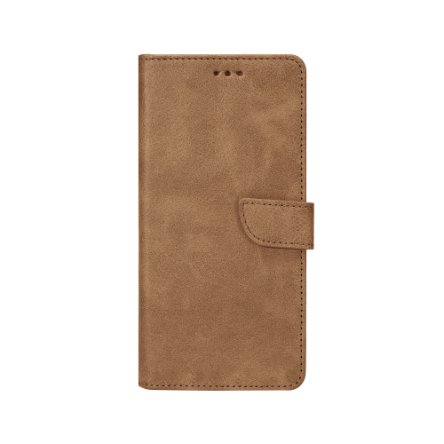 Rixus Bookcase For Samsung Galaxy A15 5G Light Brown