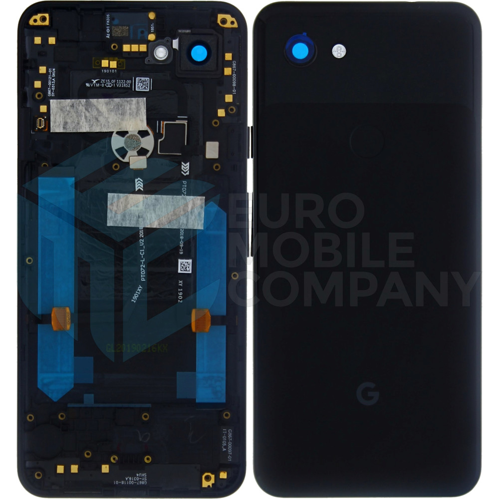 Google Pixel 3A Battery Cover - Black