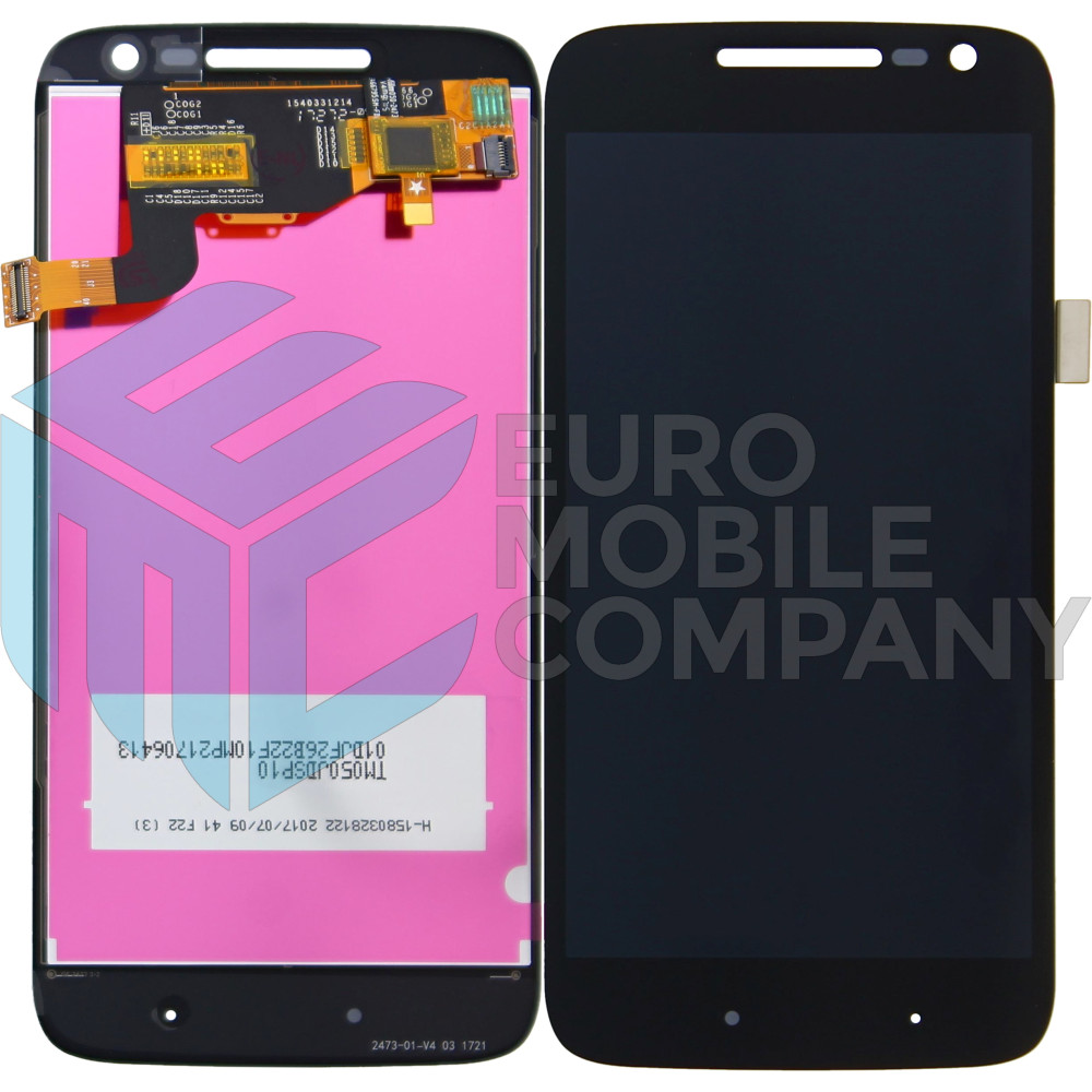 Motorola Moto G4 Play Display + Digitizer + Frame - Black