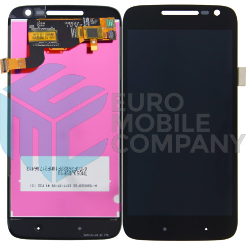 Motorola Moto G4 Play Display + Digitizer + Frame - Black