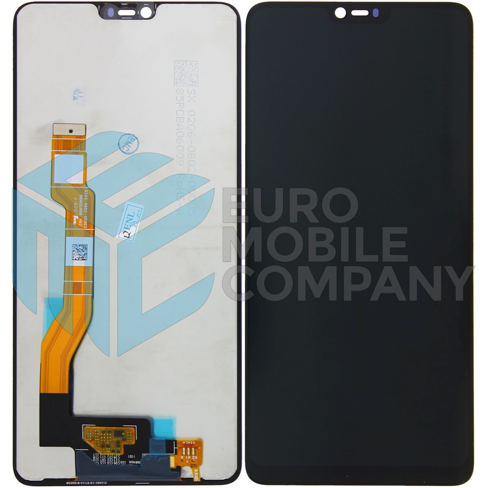 Oppo F7/A3 Display + Digitizer Complete - Black