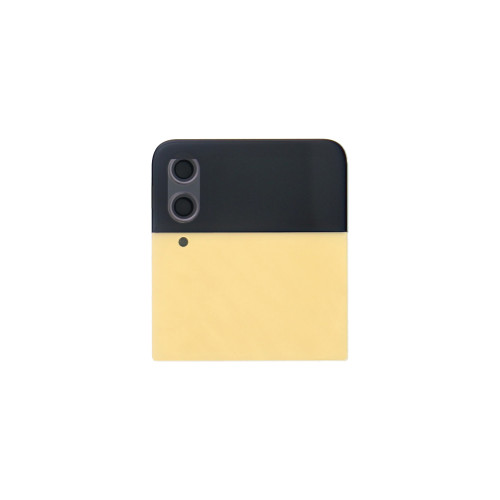 Samsung Galaxy Z Flip 4 (SM-F721B) Battery Cover Up + Outer LCD display (GH97-27947G) - Yellow