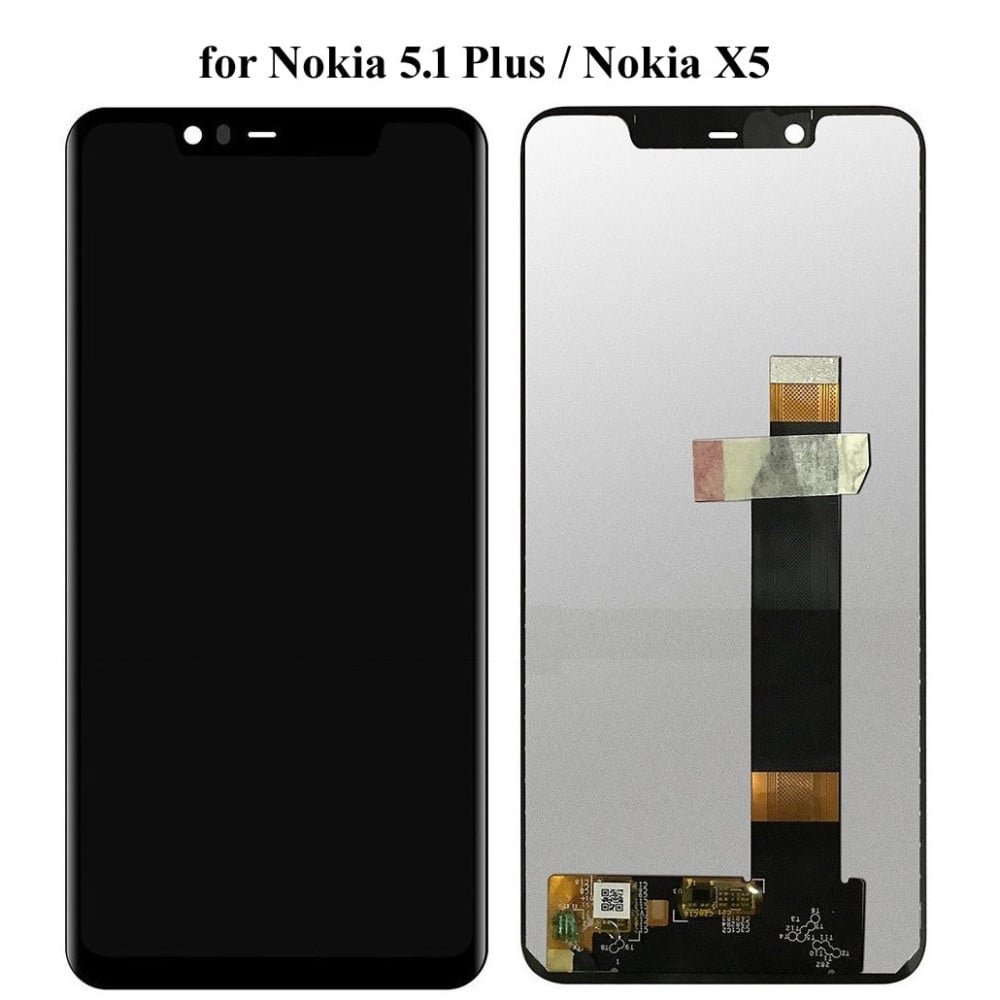 Nokia X5 (5.1 Plus) Display+Digitizer - Black