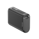 Rixus Compact Powerbank Digital Display 10.000mAh RXPB24 - Black