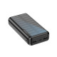 Rixus Solar Powerbank 20000 mAh RXPB46 -  Black