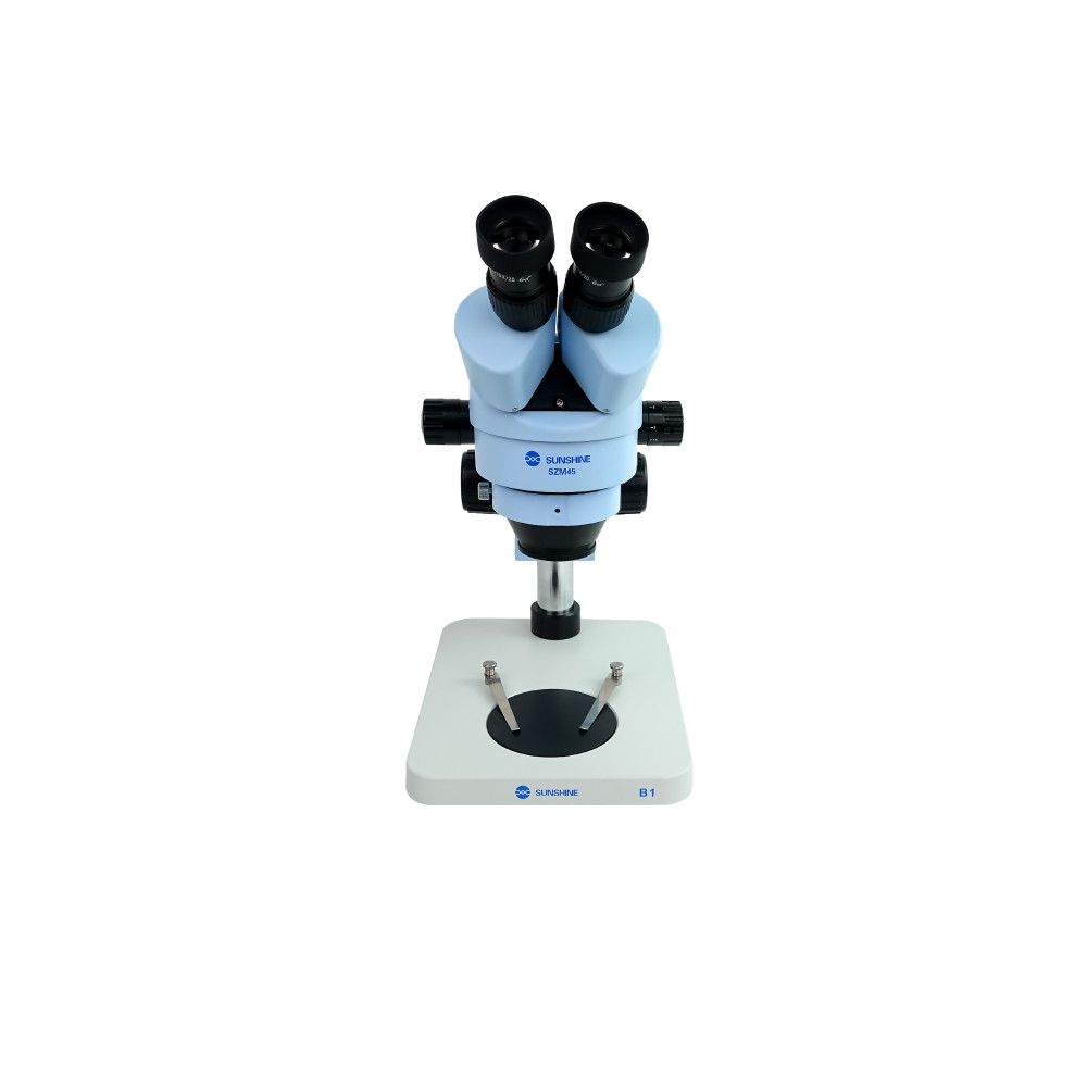 SUNSHINE SZM45-B1 7X-45X Continuous Zoom Binocular HD Stereo Microscope -MNS