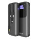 Rixus Power Bank 10000 mAh with 4 build in cables RXPB36B - Black
