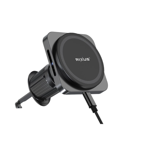 Rixus Wireless Car Charger for Magsafe Car Mount 15W RXWC20 - Space Gray