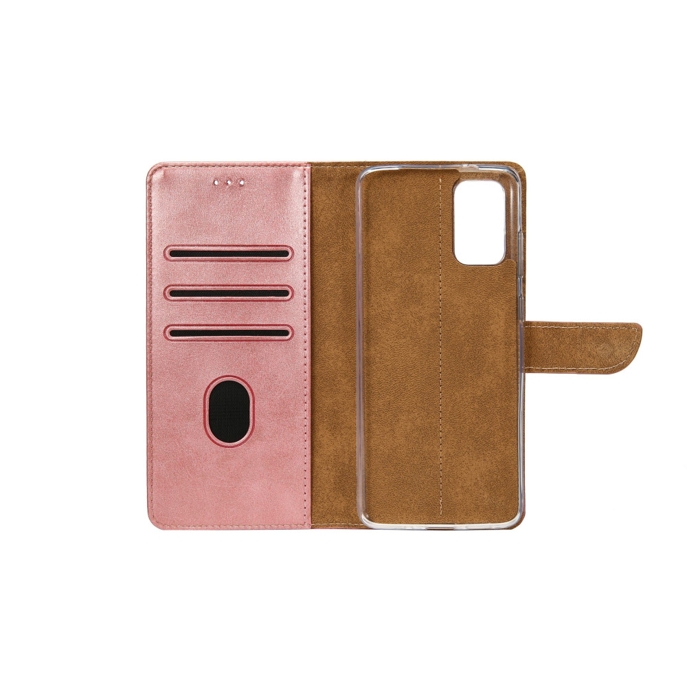 Rixus Bookcase For Samsung Galaxy A5 2017 (SM-A520F) - Pink