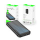Rixus Solar Powerbank 10000 mAh RXPB45 - Black