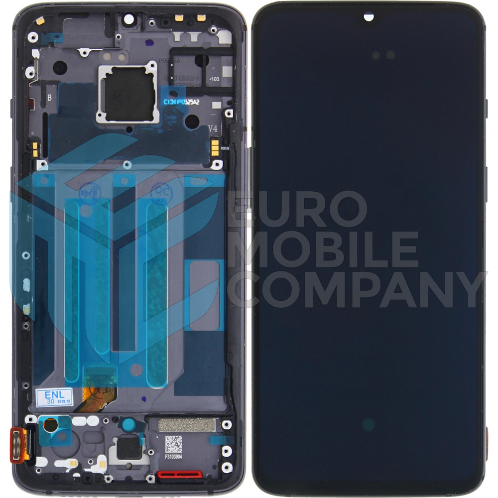 OnePlus 7 (GM1901) Display + Digitizer + Frame OEM - Mirror Grey