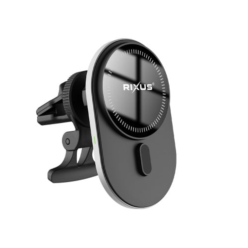 Rixus  Wireless Car  Charger  MagSafe  Compatibility 20W RXWC13 ​- Space Grey