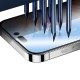 Rixus Clear HD Full Curved Edge Tempered Glass For iPhone 14 Pro (10-Pack)