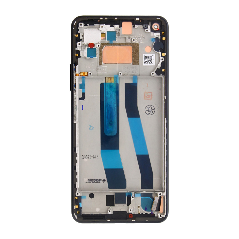 Xiaomi Mi 11 Lite 4G (M2101K9AG) Display Complete + Frame (56000B0K9A00 / 5600030K9A00) - Boba Black