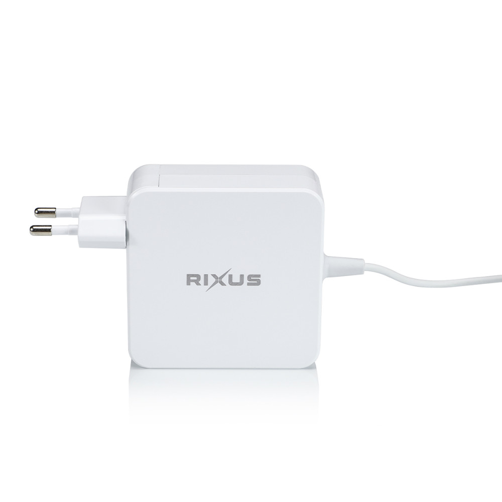Rixus 85W Charger For Macbook - T Tip
