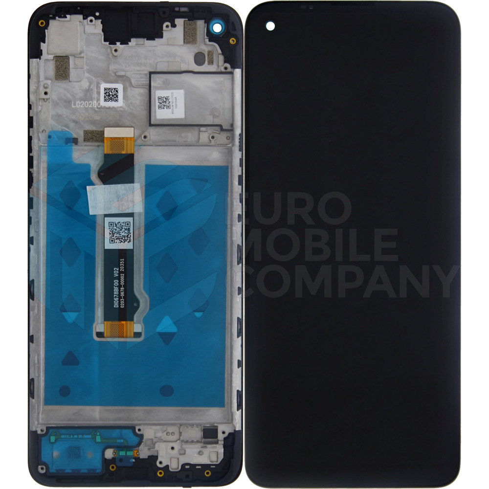 Motorola Moto G9 Power Display Complete + Frame (5D68C17634) - Black