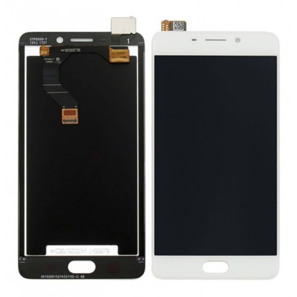 Meizu M6 Note Display + Digitizer Complete - White