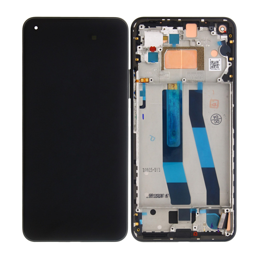 Xiaomi Mi 11 Lite 4G (M2101K9AG) Display Complete + Frame (56000B0K9A00 / 5600030K9A00) - Boba Black